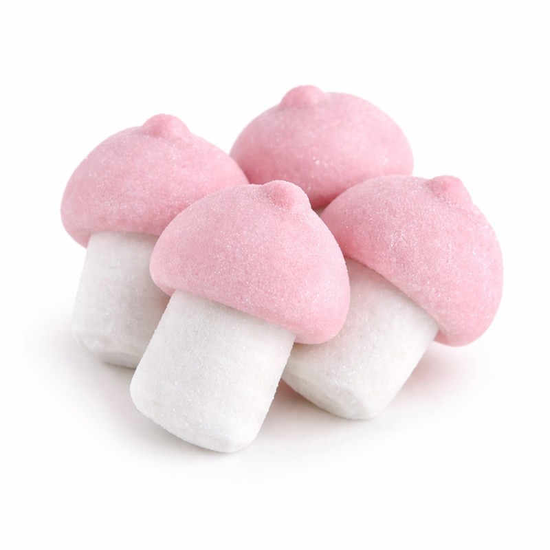 Marshmallow Ζαχαρωτά Bulgari - Μανιτάρια - Mix (0.9kg.) ≈95τμχ.
