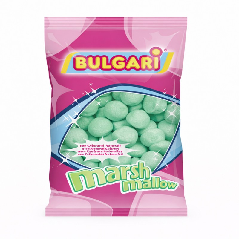 Marshmallow Ζαχαρωτά Bulgari - Golf Balls - Βεραμάν (0.9kg.) ≈95τμχ.