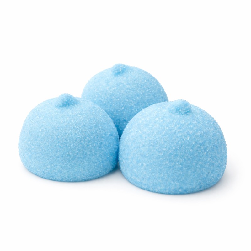 Marshmallow Ζαχαρωτά Bulgari - Golf Balls - Γαλάζιο (0.9kg.) ≈95τμχ.
