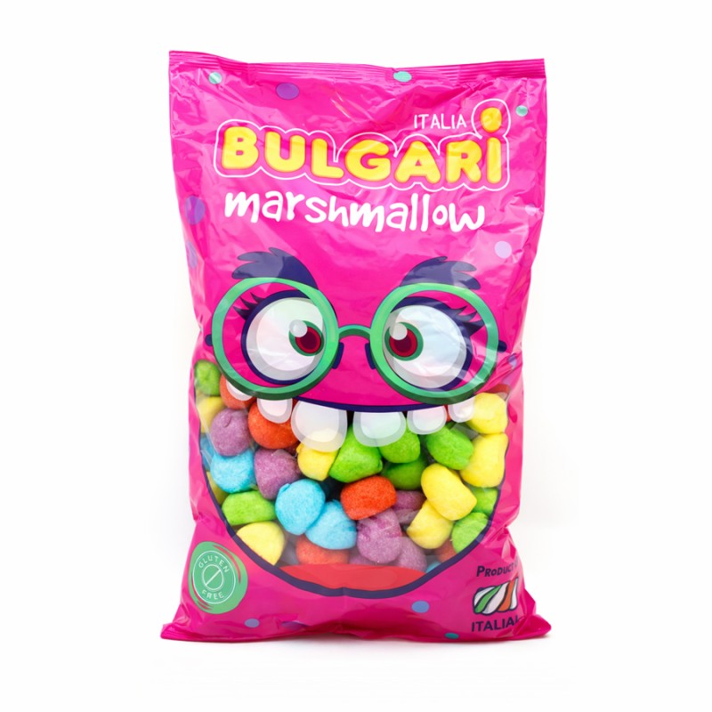 Marshmallow Ζαχαρωτά Bulgari - Golf Balls - Mix (0.9kg.) ≈150τμχ.