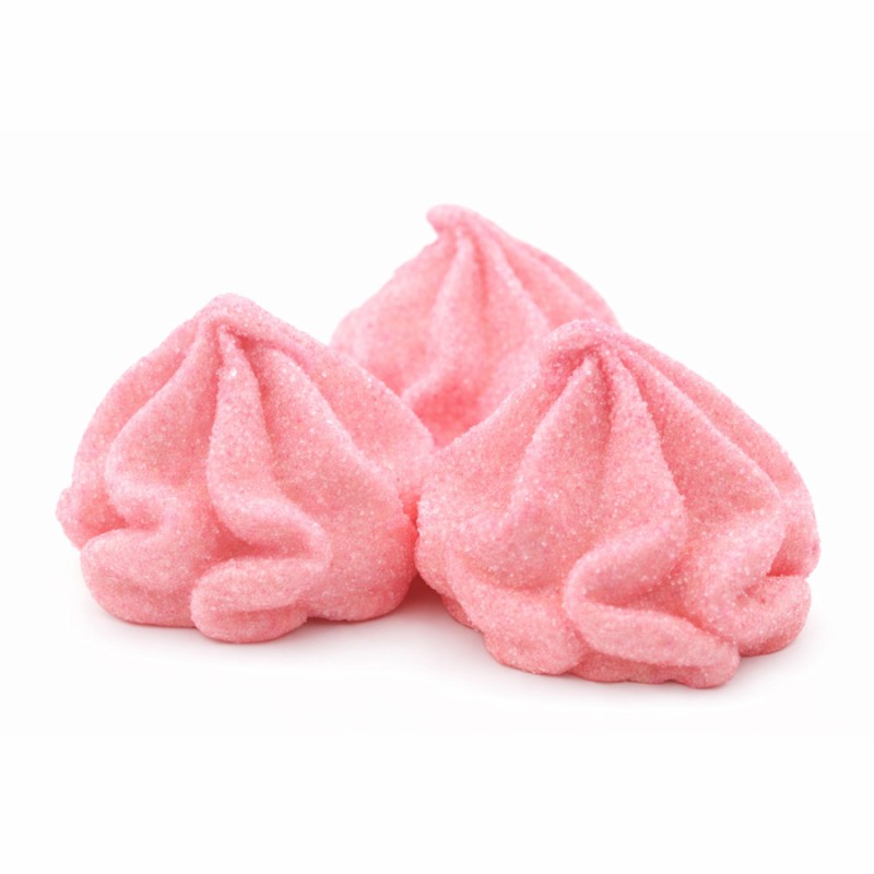 Marshmallow Ζαχαρωτά Bulgari - Μπεζές - Ροζ (0.9kg.) ≈95τμχ.