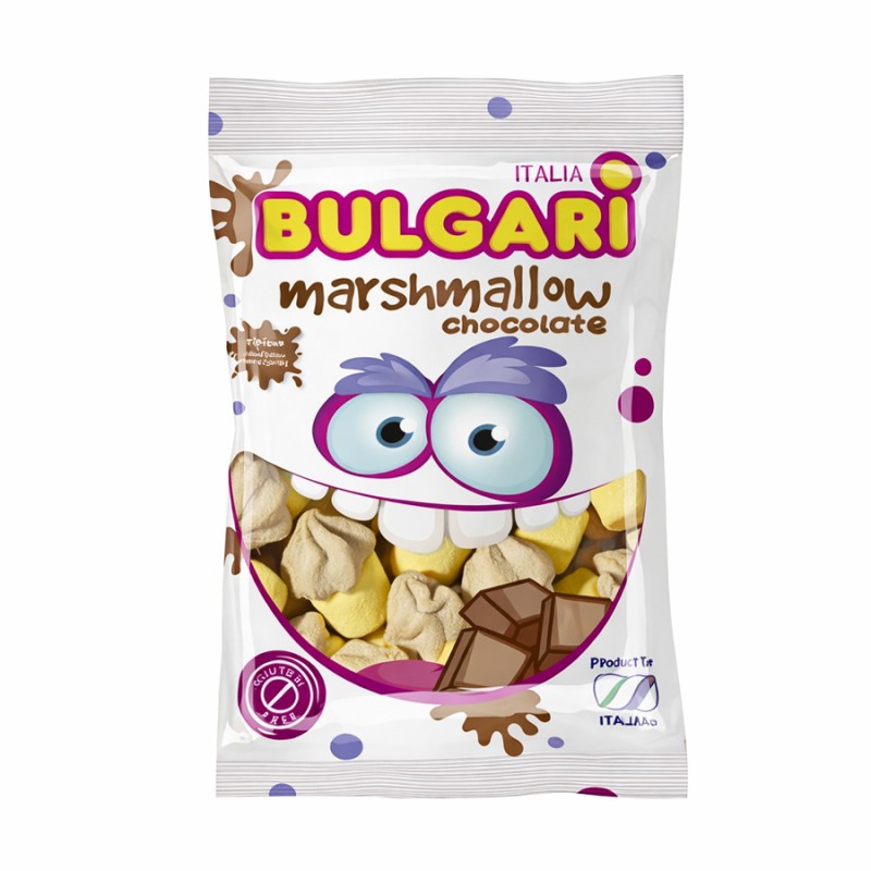 Marshmallow Ζαχαρωτά Bulgari - Κεκάκια - Mix (0.9kg.) ≈95τμχ.