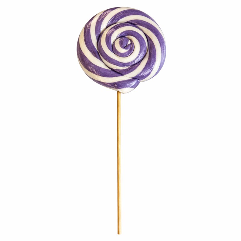 Γλειφιτζούρι Πιρουλέτα Camelot Μωβ – Μεγάλο 90gr (12τμχ.)