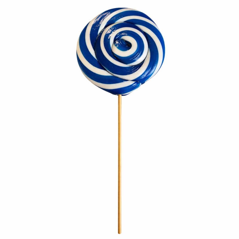 Γλειφιτζούρι Πιρουλέτα Camelot Μπλε – Μεγάλο 90gr (12τμχ.)