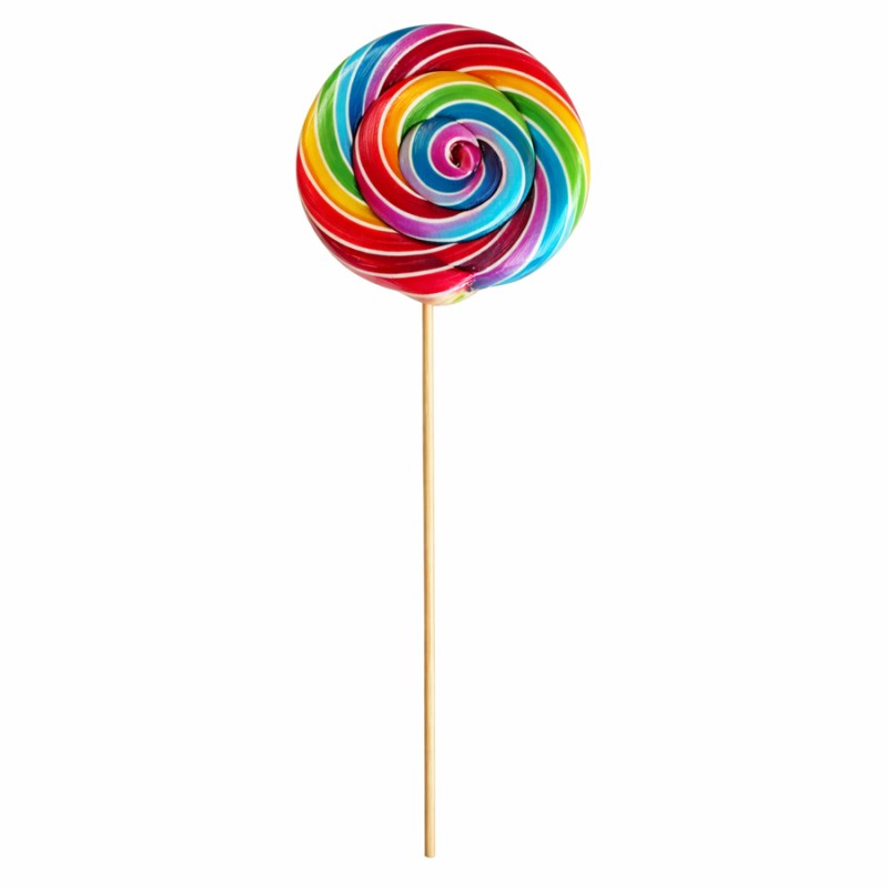 Γλειφιτζούρι Πιρουλέτα Camelot Πολύχρωμο – Μεγάλο 90gr (12τμχ.)