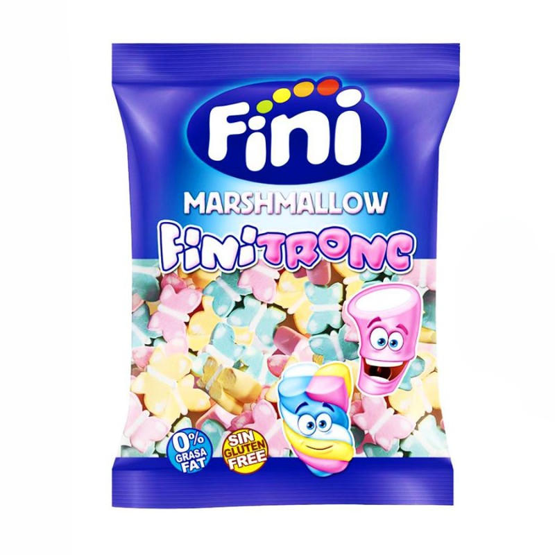 Marshmallow Ζαχαρωτά Fini - Πεταλούδες Mix (1kg.) ≈125τμχ.