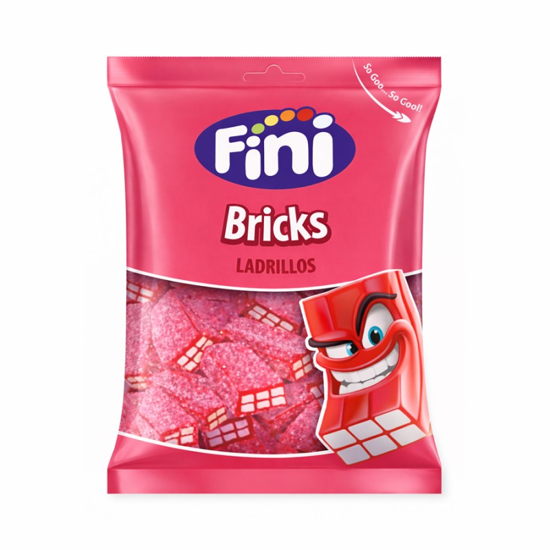 Ζελεδάκια Fini Bricks 90gr. (12τμχ.)