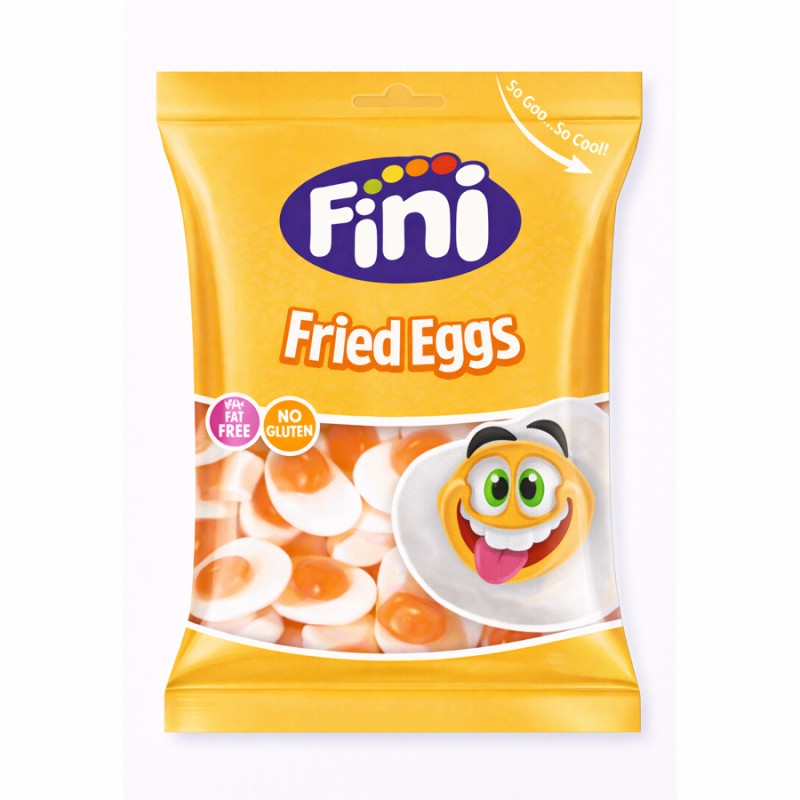 Ζελεδάκια Fini Fried Eggs 90gr. (12τμχ.)