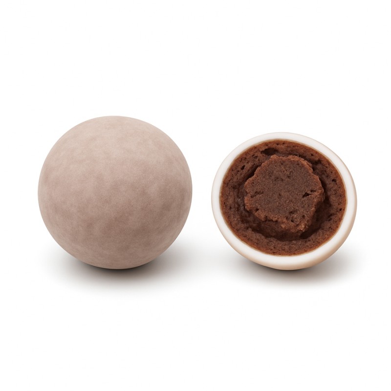 Κουφέτα Καραμάνη - Σοκολάτα Με Brownies Γκρι (700gr.) ≈140τμχ.