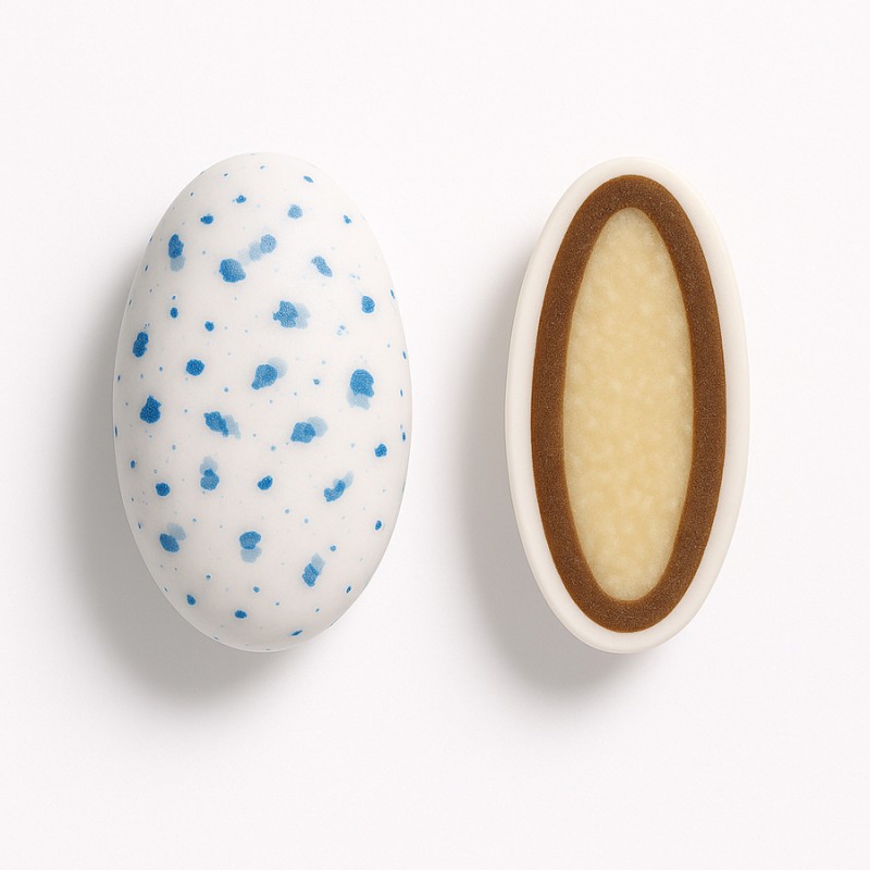 Κουφέτα Καραμάνη - Διπλή Σοκολάτα - Deluxe Καραμέλα Blue Splash (0,7kg.) ≈135τμχ.