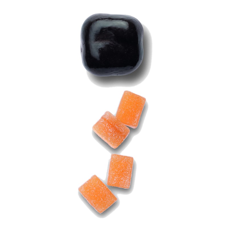 Dragees Καραμάνη - Πορτοκάλι Σοκολάτα 55% Κακάο (700gr.)