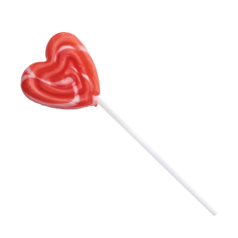 Γλειφιτζούρια Καραμάνη - Swingle Pops Καρδιά 12gr. (50τμχ.)