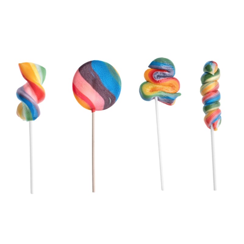 Γλειφιτζούρια Καραμάνη - Mini Pops Ανάμεικτα 17gr. (24τμχ.)