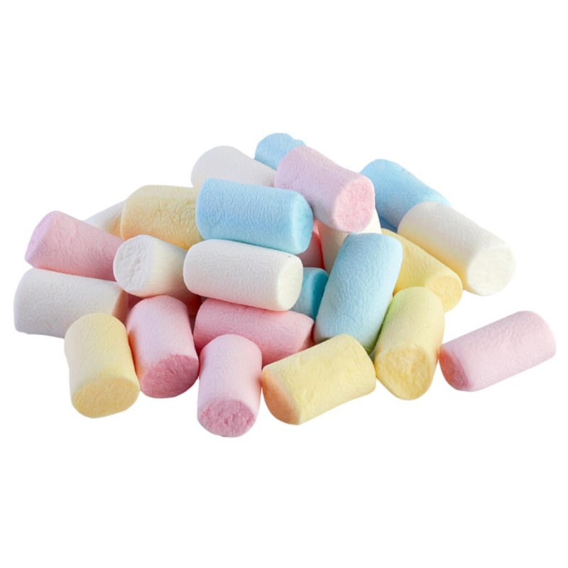 Marshmallow Ζαχαρωτά Καραμάνης - Mini Πολύχρωμο Βανίλια (1kg.) ≈4.300τμχ.