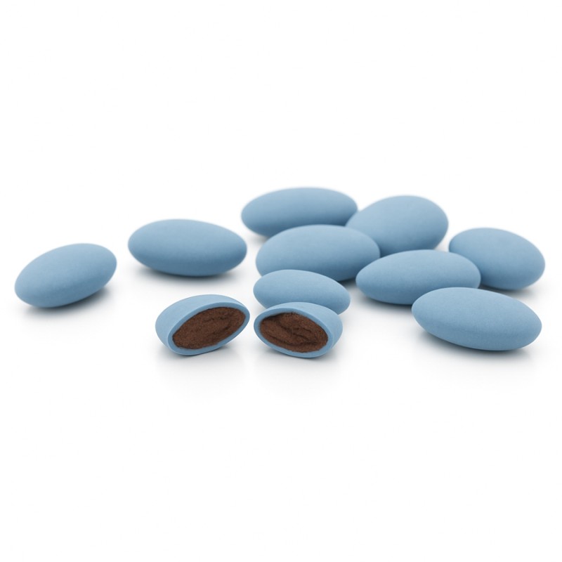 Κουφέτα Καραμάνη - Maxi Σοκολάτα Γαλάζιο (0.7kg.) ≈190τμχ.