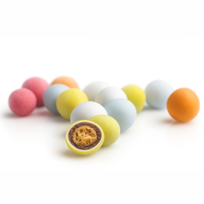 Κουφέτα Καραμάνη Noddys Πολύχρωμο - Σοκολάτα Με Μπισκότο (0,7kg.) ≈320τμχ.