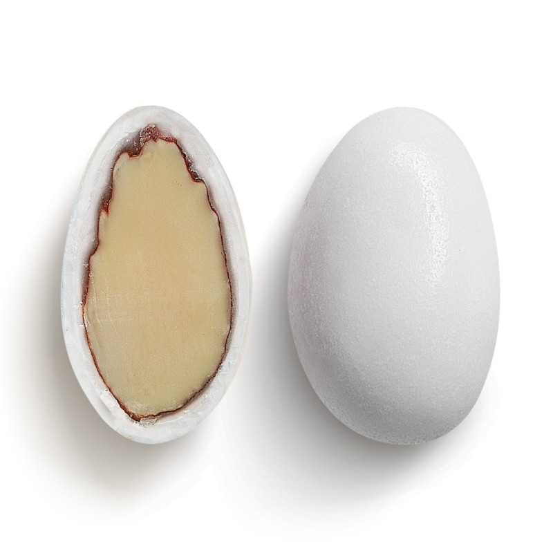 Κουφέτα Χατζηγιαννάκη - Αμυγδάλου Κλασικό Midi Λευκό (4kg.) ≈1.320τμχ.