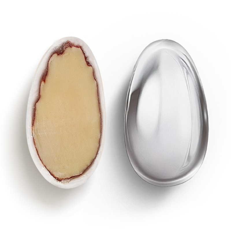 Κουφέτα Χατζηγιαννάκη - Αμυγδάλου Βασικό Ασημένιο (1kg.) ≈230τμχ.