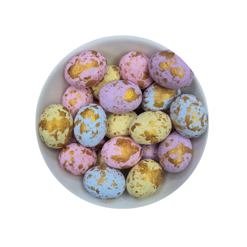 Αυγό Σοκολάτας Χατζηγιαννάκη – Πολύχρωμο Πιτσιλωτό Χρυσό (0,8kg.) ≈80τμχ.