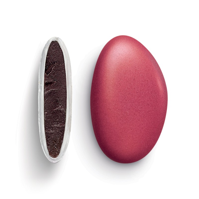 Κουφέτα Χατζηγιαννάκη - Bijoux Supreme Μεταλιζέ Μπορντό (1kg.) ≈310τμχ.