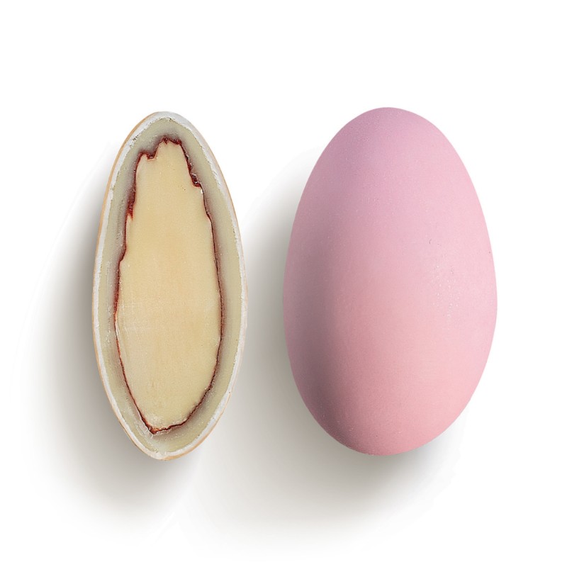 Κουφέτα Χατζηγιαννάκη - Choco Almond Φράουλα Ροζ (1kg.) ≈210τμχ.