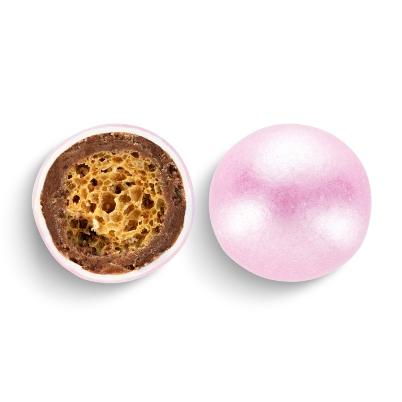 Κουφέτα Χατζηγιαννάκη - Crispy Περλέ Ροζ (3kg.) ≈1005τμχ.