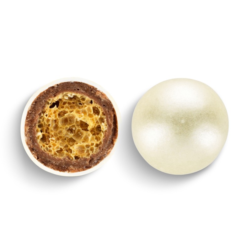 Κουφέτα Χατζηγιαννάκη - Crispy Περλέ Σαμπανί (3kg.) ≈1005τμχ.