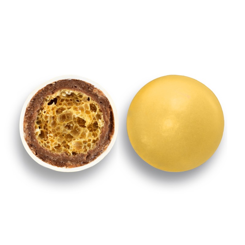 Κουφέτα Χατζηγιαννάκη - Crispy Μεταλιζέ Χρυσό Σατινέ (700gr.) ≈230τμχ.