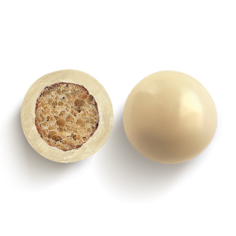 Dragees Χατζηγιαννάκη - Crispy Bite Λευκό (3kg.) ≈1005τμχ.