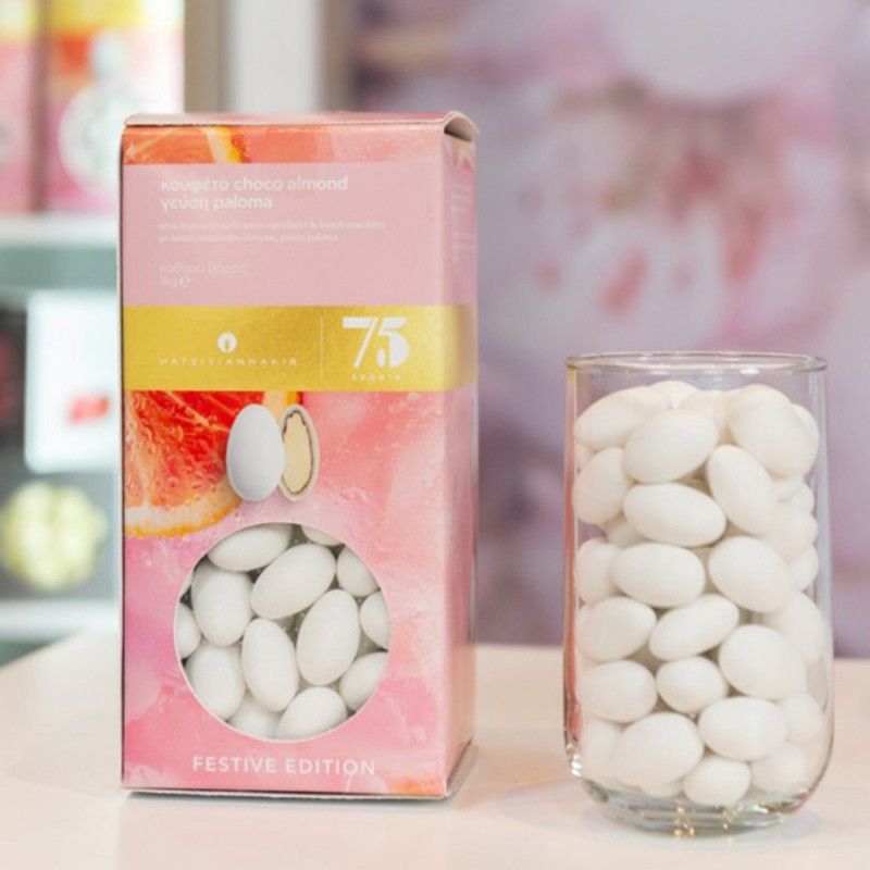 Κουφέτα Χατζηγιαννάκη FESTIVE EDITION - Choco Almond Paloma (1kg.) ≈230τμχ.