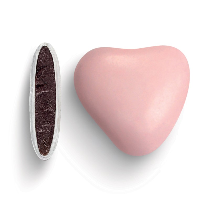 Κουφέτα Χατζηγιαννάκη - Καρδιά Σοκολάτας Ροζ (4kg.) ≈1.420τμχ.	