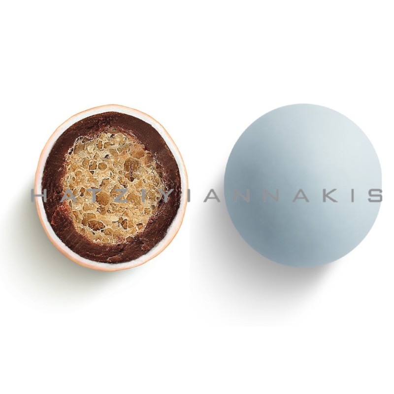 Κουφέτα Χατζηγιαννάκη - Crispy Twist Bueno Γαλάζιο Ματ (3kg.) ≈1.005τμχ.