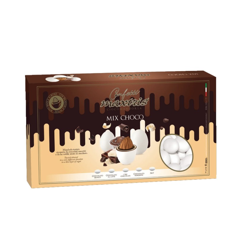 Κουφέτα Maxtris - Choco Almond Mix (1kg.) ≈170τμχ.