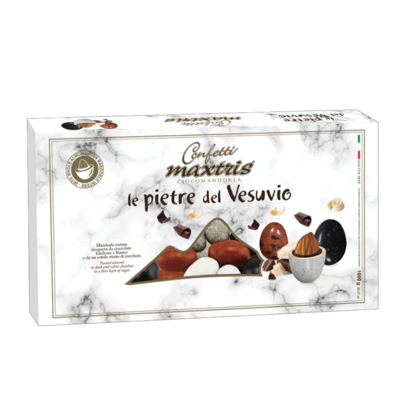 Κουφέτα Maxtris - Choco Almond Βότσαλο Σοκολάτα (1kg.) ≈170τμχ.