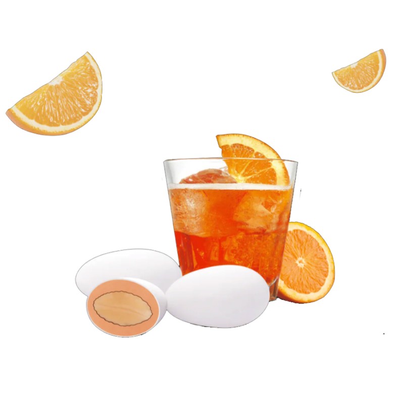 Κουφέτα Maxtris - Choco Almond Spritz Πορτοκάλι (1kg.) ≈170τμχ.