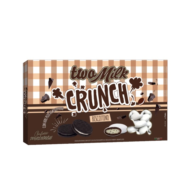 Κουφέτα Maxtris - Διπλή Σοκολάτα - Two Milk Μπισκότο Σοκολάτα  (1kg.) ≈200τμχ.