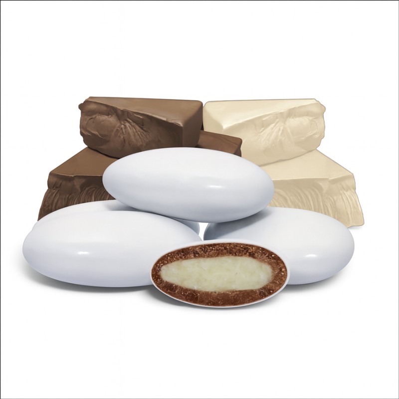 Κουφέτα Maxtris - Διπλή Σοκολάτα - Two Milk Mix Σοκολάτας (1kg.) ≈200τμχ.