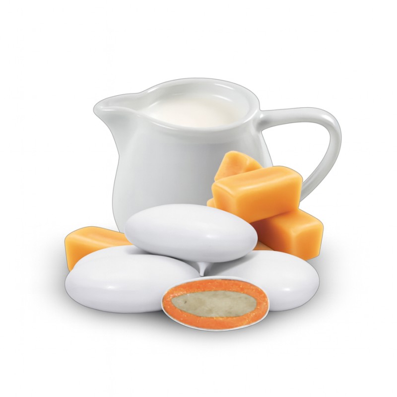 Κουφέτα Maxtris - Διπλή Σοκολάτα - Two Milk Καραμέλα Λευκή Σοκολάτα (1kg.) ≈200τμχ.