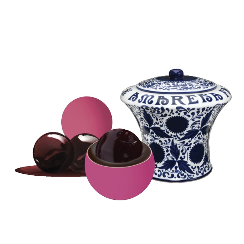 Βότσαλα Maxtris - Κεράσι Σοκολάτα (1kg.) ≈140τμχ.