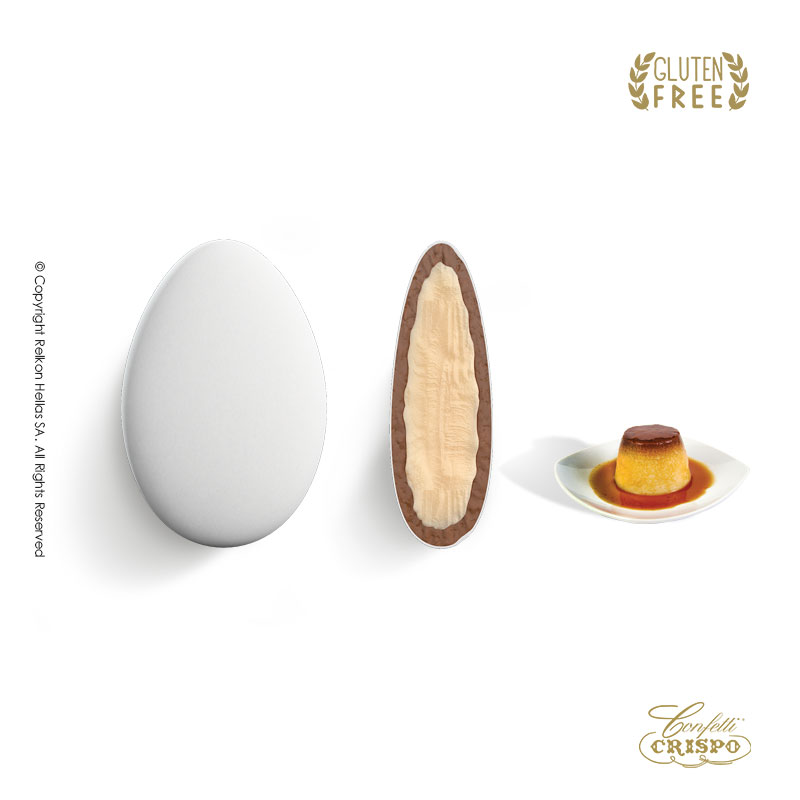 Κουφέτα Crispo - Διπλή Σοκολάτα - Cioco Passion Κρέμα Καραμελέ Λευκό (1kg.) ≈200τμχ.