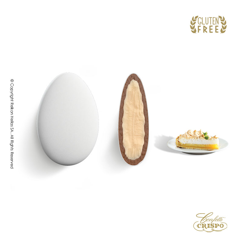 Κουφέτα Crispo - Διπλή Σοκολάτα - Cioco Passion Κρέμα Λεμόνι Λευκό (1kg.) ≈200τμχ.