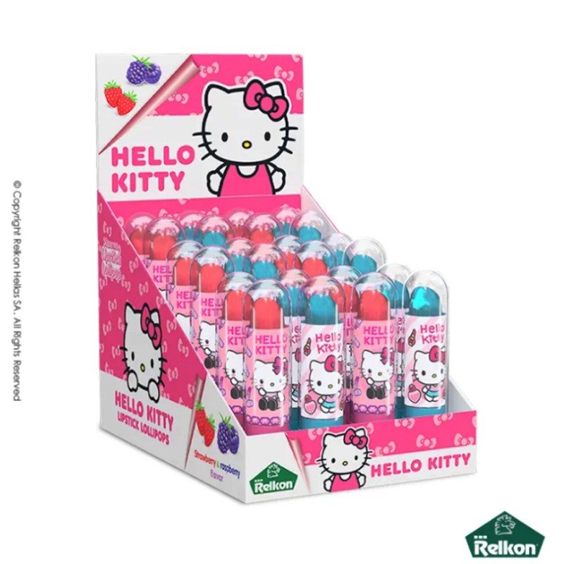 Hello Kitty Lipstick Γλειφιτζούρι 5gr. (24τμχ.)