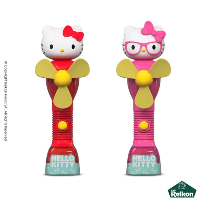 Hello Kitty Funky Fans Ανεμιστηράκι Με 5gr. Candies (12τμχ.)