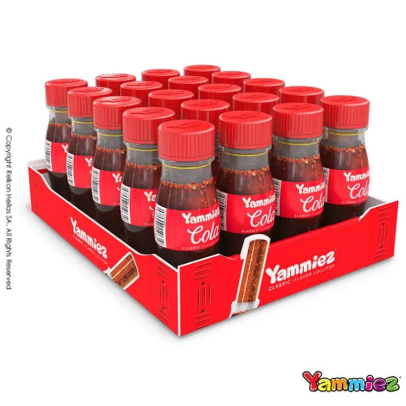Yammiez Cola Pop Γλειφιτζούρι 10gr. (20τμχ.)