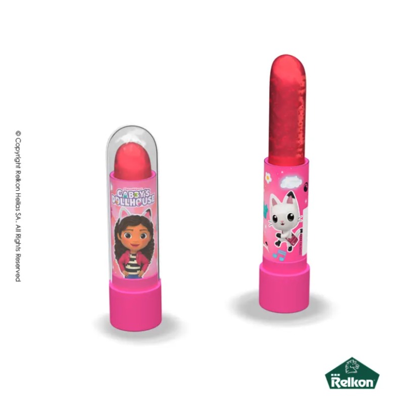 Gabby’s Dollhouse Lipstick Γλειφιτζούρι 5gr. (24τμχ.)