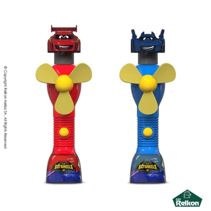 Batwheels Funky Fans Ανεμιστηράκι Με 5gr. Candies (12τμχ.)