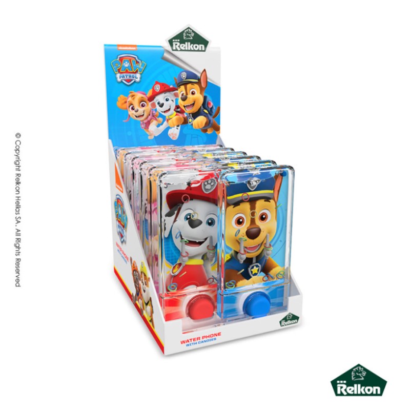 Paw Patrol Water Phone Με 5gr. Candies (12τμχ.)