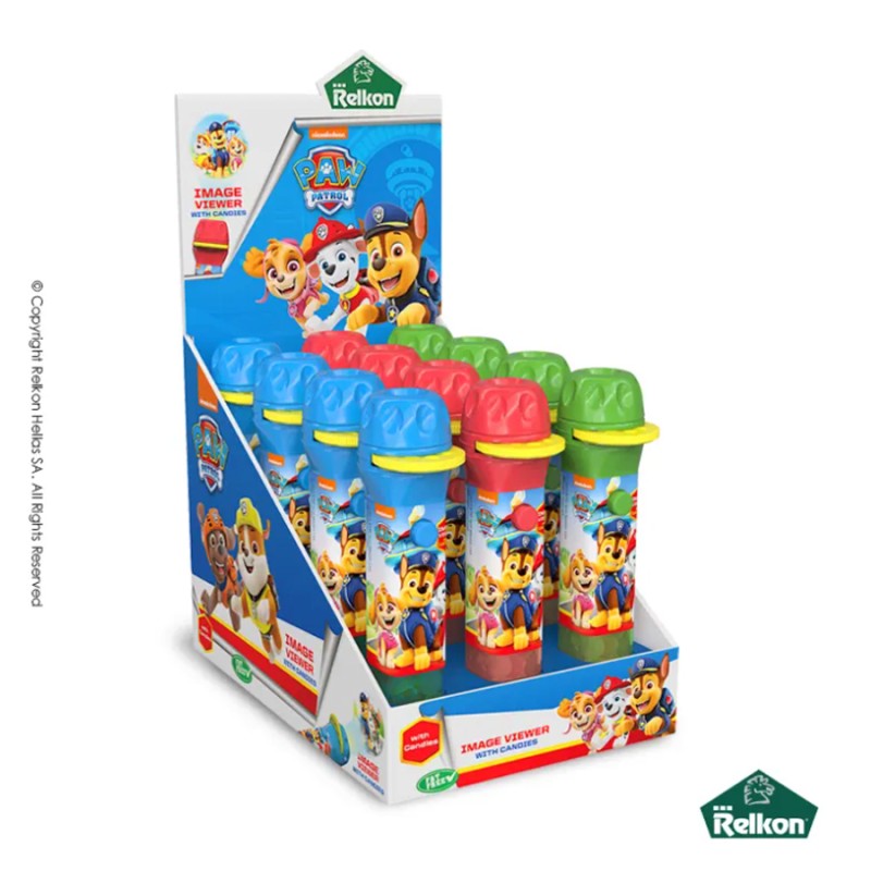 Paw Patrol Προτζέκτορας Με 8gr. Candies (12τμχ.)