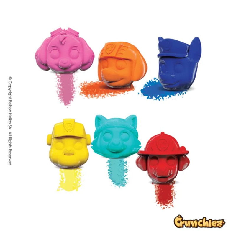 Χωνάκια  Crunchiez Paw Patrol Surprise 25gr. (12τμχ.)