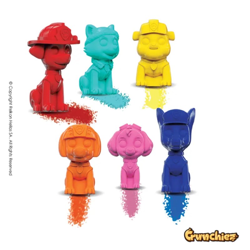 Χωνάκια  Crunchiez Paw Patrol Surprise 25gr. (12τμχ.)